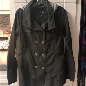 Women’s Hurley button up jacket w/removable hood
